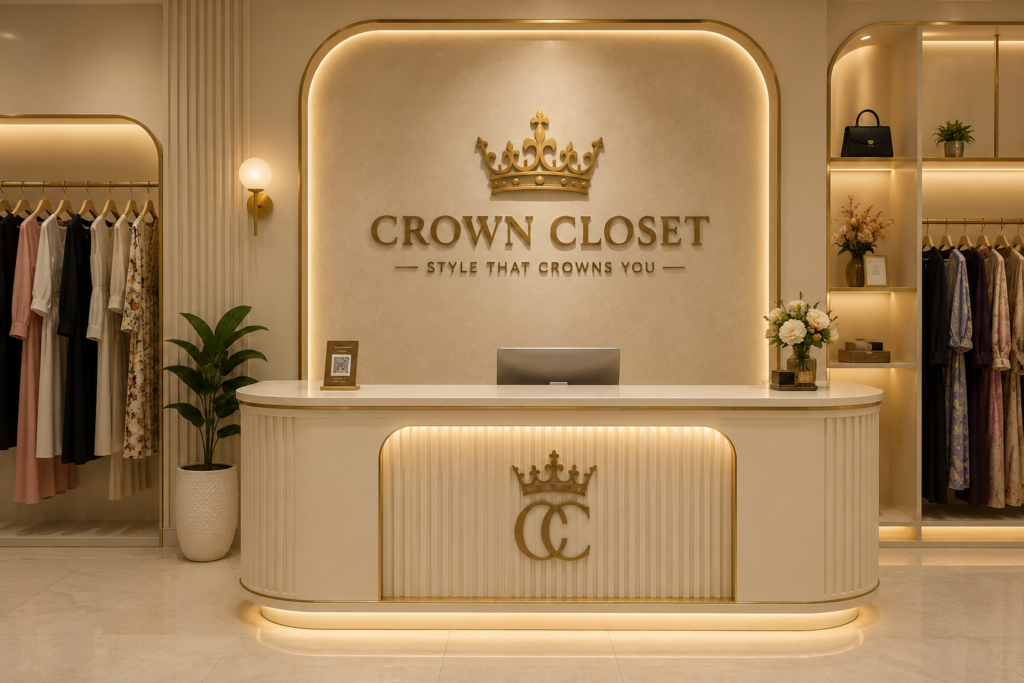 reception area for new collection